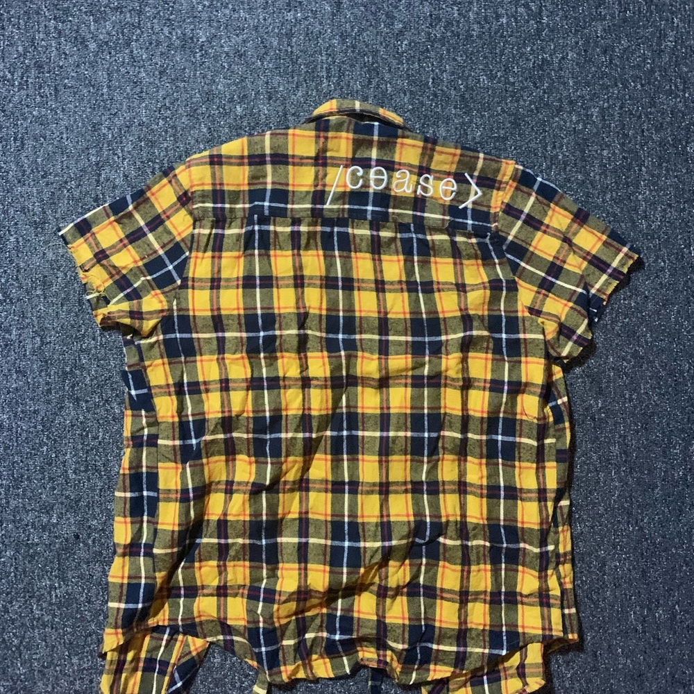 Cease and Desist short sleeve flannel